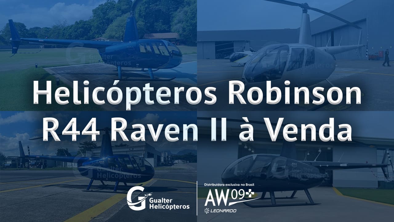 Helicóptero Robinson 44 – Aeronaves R44 Raven II à Venda