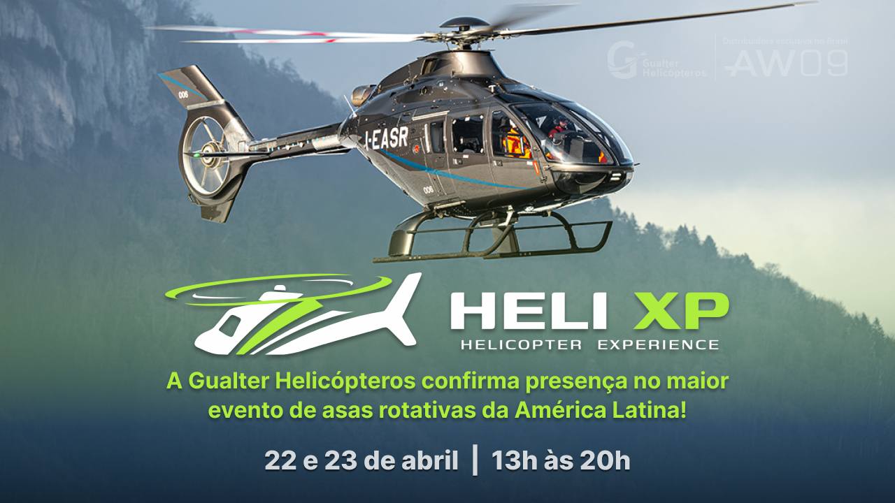 A Gualter Helicópteros Confirma Presença na HELI XP 2026