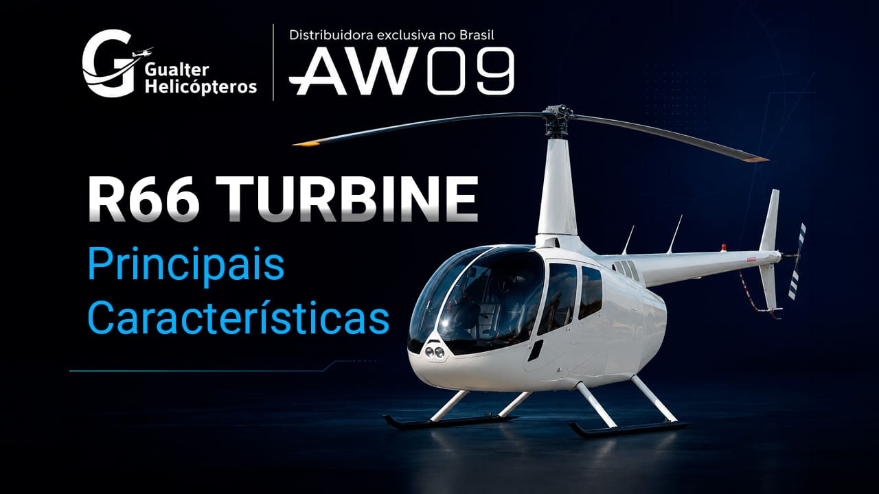Helicóptero Robinson R66 Turbine: Principais Características