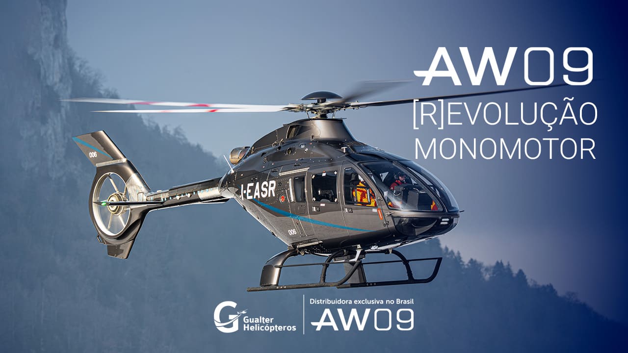 AW09: O Novo Helicóptero Monomotor da Leonardo
